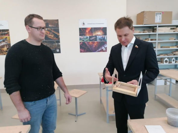 Igor Zubarev at the Quantorium: Supporting Educational Initiatives in Karelia