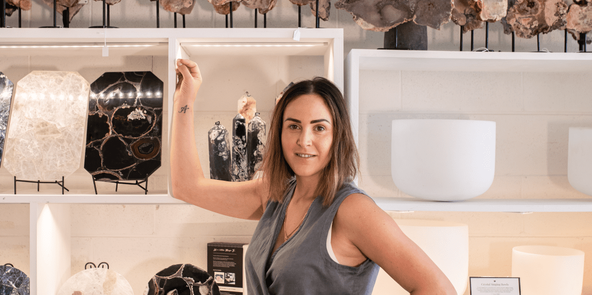 Ashley Bellino – Stoned Crystals – Translating the Spiritual History of Crystals Into a Wellness & Lifestyle Message